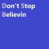 Download track Don't Stop Believin