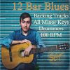 Download track 12 Bar Blues Drum Backing Track In Db Minor 100 BPM, Vol. 1
