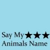 Download track Say My Animals Name (Glass Night Remix)