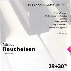 Download track Ode, Op. 5 Nr. 4 (August Von Platen) Michael Raucheisen