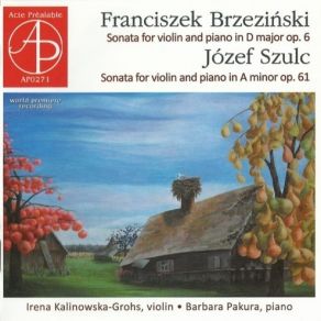 Download track 03. Brzezinski - Violin Sonata In D Major Op. 6 - III. Vivace Irena Kalinowska-Grohs, Barbara Pakura