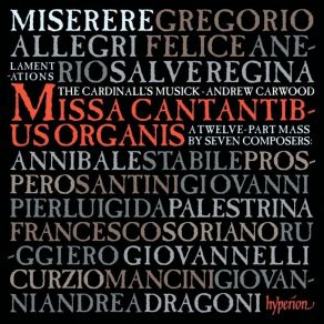 Download track 13 - Missa Cantantibus Organis - V. Agnus Dei (Mancini) Gregorio Allegri