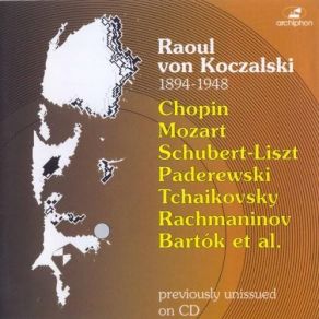 Download track 29. Valse In F Major Op. 34 No. 3 Raoul Koczalski