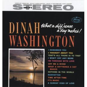 Download track I Thought About You Dinah Washington