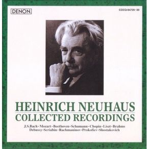Download track 16. J. Brahms, Intermezzo In B Minor Op 119 N. 1 Neuhaus Heinrich