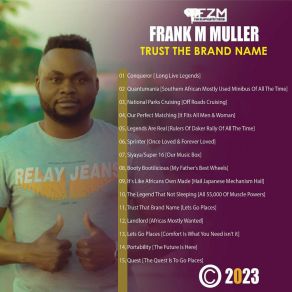 Download track Lets Go Places (Comfort Is What You Need Isn't It) Frank M Muller