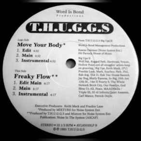 Download track Move Your Body (Instrumental) T. H. U. G. G. S.