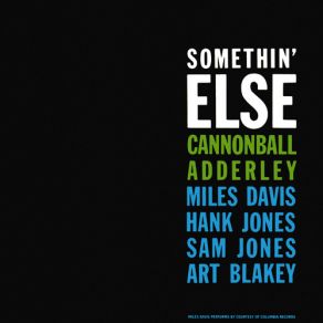 Download track Somethin' Else Julian Cannonball Adderley