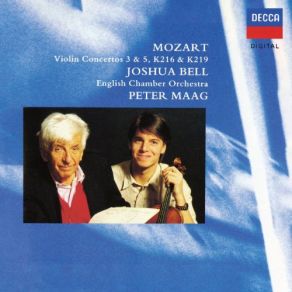 Download track Adagio For Violin And Orchestra In E Major, K. 261 Joshua Bell, English Chamber Orchestra, Peter Maag