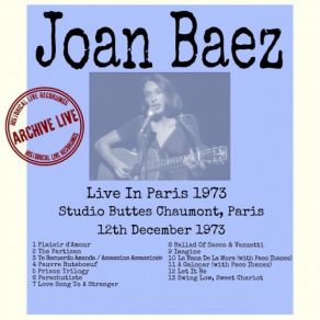 Download track The Partisan (Live Broadcast Paris 1973) Joan Baez