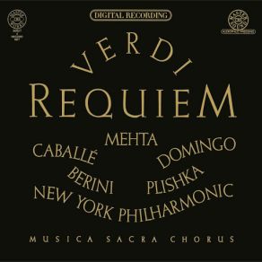 Download track Messa Da Requiem: VII. Libera Me Montserrat Caballé