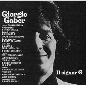Download track Preghiera Giorgio Gaber
