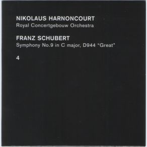Download track Symphony No. 9 In C Major, D 944 'Great': II. Andante Con Moto Nikolaus Harnoncourt, Royal Concertgebouw Orchestra