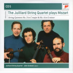 Download track Mozart: String Quintet No. 4 In G Minor K516 - 2 Menuetto: Allegretto; Trio Juilliard String Quartet