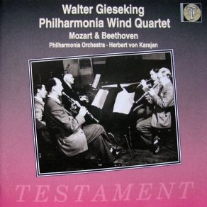 Download track Beethoven - Quintet For Piano & Winds In E Flat Major, Op. 16: I. Grave - Allegro Ma Non Troppo Philharmonia Orchestra London, Walter Gieseking, Philharmonia Wind Quartet