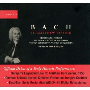 Download track 19. Nr. 19. Rezitativ Tenor Mit Choral: ''O Schmerz Hier Zittert Das Gequälte Herz'' Johann Sebastian Bach