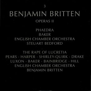 Download track Phaedra - III - My Time Is Too Short Your Highness Benjamin Britten