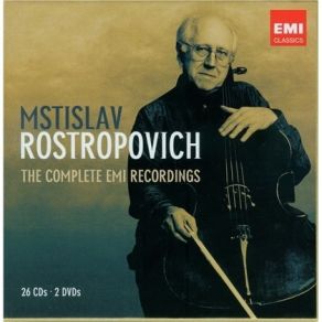 Download track 1. Prokofiev - Symphony-Concerto In E Minor Op. 125 - I. Andante Mstislav Rostropovich