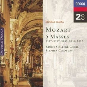 Download track 16. Missa In C Major, K. 257 'Credo-Messe' - V. Benedictus Mozart, Joannes Chrysostomus Wolfgang Theophilus (Amadeus)