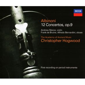 Download track Concerto No. 12 In D - II - Adagio Tomaso Albinoni