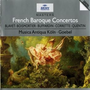 Download track Sonate А Quatre Parties In D Major - 2. Adagio Musica Antiqua Koln, Reinhard GoebelJean-Baptiste Quentin