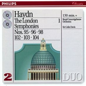 Download track 1. Symphony In D Hob. 1: 96 Miracle - I. Adagio - Allegro Joseph Haydn