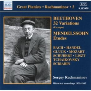 Download track 38. Mendelssohn - Songs Without Words. Book 6 Op. 67 No. 4 In Ã Major Spinning Song Sergei Vasilievich Rachmaninov