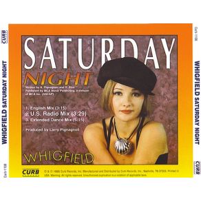 Download track Saturday Night (U. S. Radio Mix) Whigfield