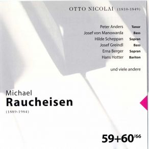 Download track Auf Ewig Dein, Op. 14 Nr. 2 (Friedrich Von Matthisson) Michael Raucheisen
