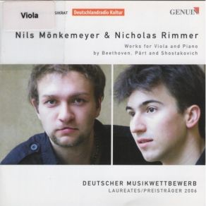 Download track 2. Adagio Nils Mönkemeyer, Nicholas Rimmer