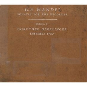 Download track 06 Sonata For Recorder And Basso Continuo In D Minor Hwv367a - Vivace Georg Friedrich Händel