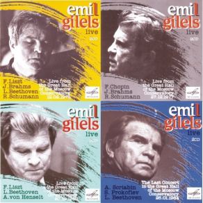 Download track 8. Beethoven Sonata No. 27 In E Minor Op. 90 - 2. Nicht Zu Geschwind... Emil Gilels