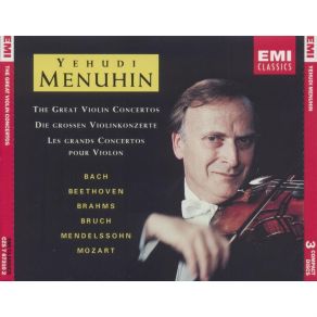 Download track Bruch - Violin Concerto No. 1 In G Minor, Op. 26: I. Allegro Moderato Berliner Philharmoniker, Yehudi Menuhin, The Royal Philormonic Orchestra