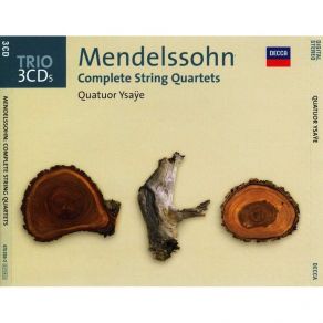Download track 08. Quatuor Ysaye - String Quartet No. 2 In A, Op. 13- IV. Presto Jákob Lúdwig Félix Mendelssohn - Barthóldy