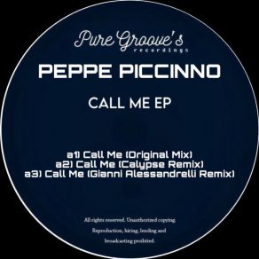 Download track Call Me (Original Mix) Peppe Piccinno