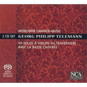 Download track 24. Solo VI In D Major - IV. Vivace Georg Philipp Telemann