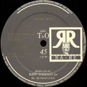 Download track Last Summer (Vocal Remix) Wish KeyWhis Key