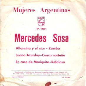 Download track Alfonsina Y El Mar Mercedes Sosa