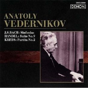 Download track 03. Anatoly Vedernikov - Bach - Sinfonia No. 3 In D Major, BWV 789 Anatoly Vedernikov