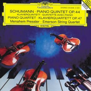 Download track Piano Quartet In E Flat, Op. 47 - Schumann- Piano Quartet In E Flat, Op. 47 - 2. Scherzo (Molto Vivace) Emerson String Quartet, Menahem Pressler