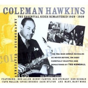Download track Dear Old Southland Coleman Hawkins