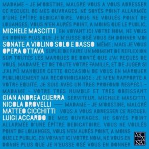 Download track 17. Sonata No. 6 In A Major, Op. 8 - III. Pastorale Ou Musette (Andante) Michele Mascitti