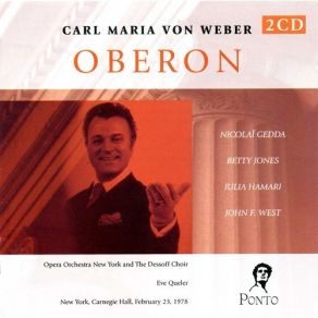 Download track 6. J 306 - Oberon - 22. Kavatine. Trauere Mein Herz Um Verschwundenes Gluck Carl Maria Von Weber