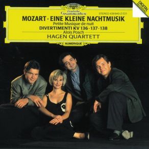 Download track Divertimento In F, K. 138 - Mozart- Divertimento In F, K. 138 - 1. (Allegro) Hagen Quartett