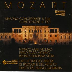 Download track Concertone C-Dur, K 190 - Tempo Di Minuetto. Vivace Mozart, Joannes Chrysostomus Wolfgang Theophilus (Amadeus)