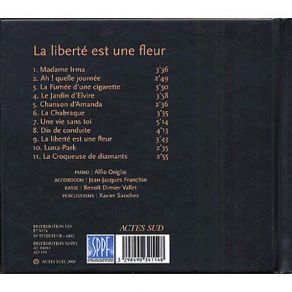 Download track La Liberté Est Une Fleur Zizi Jeanmaire