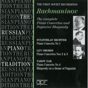 Download track Rhapsody On A Theme Of Paganini (Zak) - Variation 16: Allegretto Sergei Vasilievich Rachmaninov