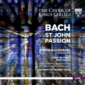Download track St John Passion, Bwv 245 Part II Xxvi. In Meines Herzens Grunde (Chorale) (Live) Cambridge, Choir Of King'S College, The Academy Of Ancient Music, Stephen CleoburyChorale