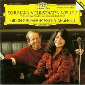 Download track 01 - Sonata No. 1 For Violin And Piano In A Minor- I. Mit Leidenschaftlichem Ausdruck Robert Schumann