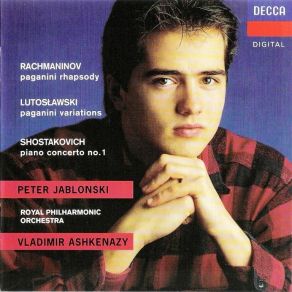Download track Piano Concerto No. 1 In C Minor, Op. 45 - III. Moderato - IV. Allegro Con Brio Peter Jablonski, The Royal Philharmonic Orchestra
